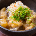 牛すじと大根の土手焼き