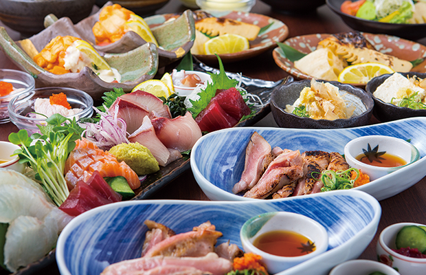 飲み放題付宴会プラン 豊富にご用意！